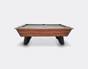 Cry Wolf Slate Bed Pool Table 7FT, Dark Walnut