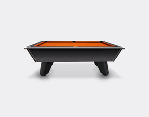 Cry Wolf - Cry Wolf Outdoor Slate Bed Pool Table 6FT, Matt Black - GRANDEUR Table Sports
