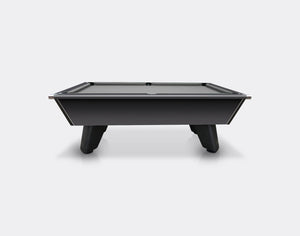 Cry Wolf - Cry Wolf Slate Bed Pool Table 6FT, Black - GRANDEUR Table Sports