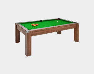 DPT Pool Tables - DPT Pool Tables Avant Garde 2.0 Pool Dining Table 7FT, Dark Walnut - GRANDEUR Table Sports