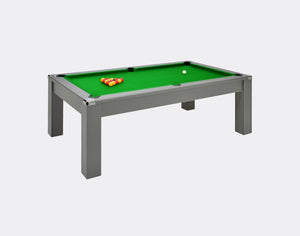DPT Pool Tables - DPT Pool Tables Avant Garde 2.0 Pool Dining Table 7FT, Onyx Grey - GRANDEUR Table Sports