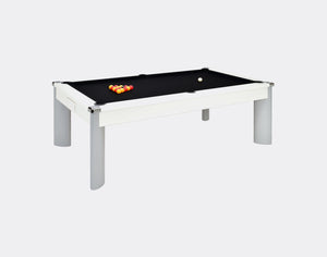 DPT Pool Tables - DPT Pool Tables Fusion Pool Dining Table 7FT, White - GRANDEUR Table Sports