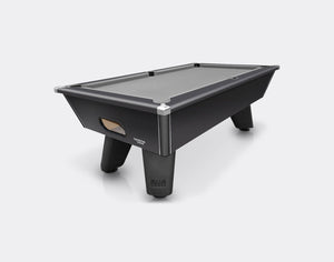 Cry Wolf - Cry Wolf Outdoor Slate Bed Pool Table 7FT, Matt Black - GRANDEUR Table Sports