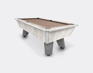 Cry Wolf - Cry Wolf Outdoor Slate Bed Pool Table 7FT, Urban Grey - GRANDEUR Table Sports