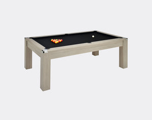 DPT Pool Tables - DPT Pool Tables Avant Garde 2.0 Pool Dining Table 6FT, Grey Oak - GRANDEUR Table Sports