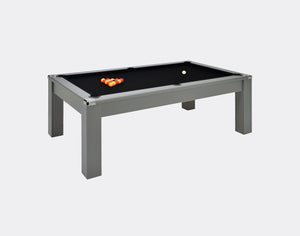 DPT Pool Tables - DPT Pool Tables Avant Garde 2.0 Pool Dining Table 6FT, Onyx Grey - GRANDEUR Table Sports