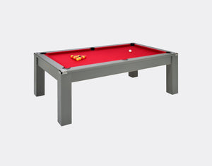 DPT Pool Tables - DPT Pool Tables Avant Garde 2.0 Pool Dining Table 7FT, Onyx Grey - GRANDEUR Table Sports