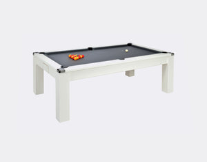 DPT Pool Tables - DPT Pool Tables Avant Garde 2.0 Pool Dining Table 7FT, White - GRANDEUR Table Sports