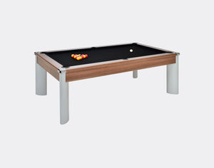 DPT Pool Tables - DPT Pool Tables Fusion Pool Dining Table 6FT, Dark Walnut - GRANDEUR Table Sports