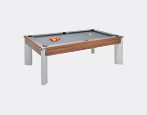 DPT Pool Tables - DPT Pool Tables Fusion Pool Dining Table 6FT, Dark Walnut - GRANDEUR Table Sports