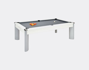 DPT Pool Tables - DPT Pool Tables Fusion Pool Dining Table 6FT, White - GRANDEUR Table Sports