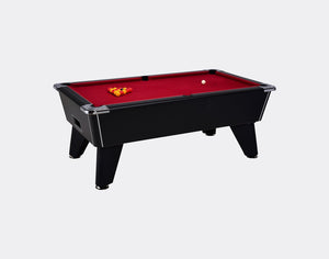 DPT Pool Tables - DPT Pool Tables Omega Pro Pool Table, Black - GRANDEUR Table Sports