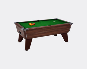 DPT Pool Tables - DPT Pool Tables Omega Pro Pool Table, Dark Walnut - GRANDEUR Table Sports