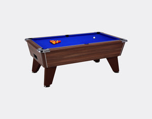 DPT Pool Tables - DPT Pool Tables Omega Pro Pool Table, Dark Walnut - GRANDEUR Table Sports