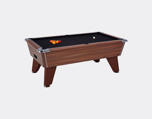 DPT Pool Tables - DPT Pool Tables Omega Pro Pool Table, Dark Walnut - GRANDEUR Table Sports