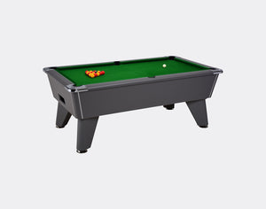 DPT Pool Tables - DPT Pool Tables Omega Pro Pool Table, Onyx Grey - GRANDEUR Table Sports