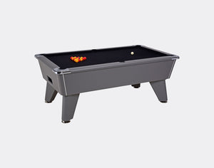 DPT Pool Tables - DPT Pool Tables Omega Pro Pool Table, Onyx Grey - GRANDEUR Table Sports