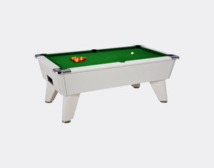 DPT Pool Tables - DPT Pool Tables Omega Pro Pool Table, White - GRANDEUR Table Sports