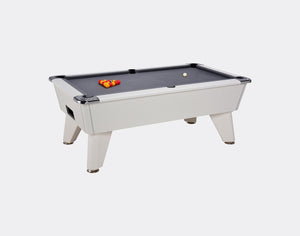 DPT Pool Tables - DPT Pool Tables Omega Pro Pool Table, White - GRANDEUR Table Sports