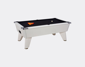 DPT Pool Tables - DPT Pool Tables Omega Pro Pool Table, White - GRANDEUR Table Sports